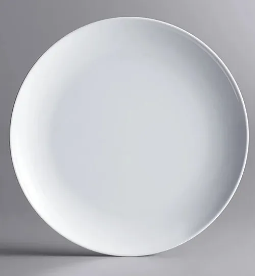 White Melamine Appetizer Plate