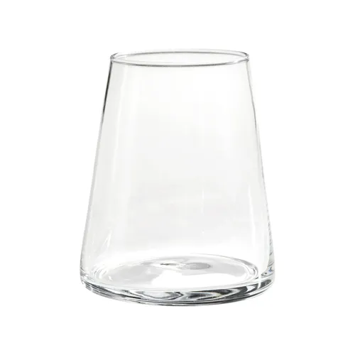 Flared Stemless Wine Glass