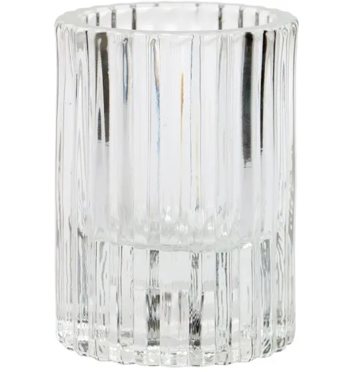 Ribbed Tealight Holder