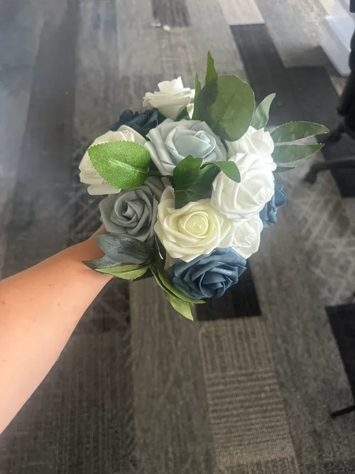 FREE-Something Blue Foam Flower Bouquet