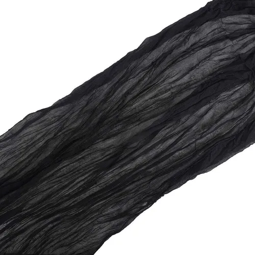Black Cheesecloth Runner 5ft