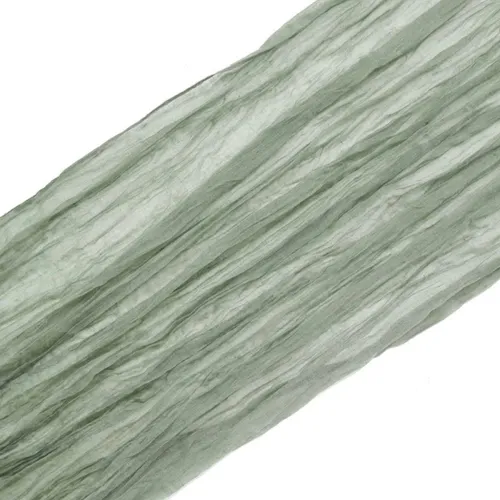 Sage Cheesecloth Runner 5ft