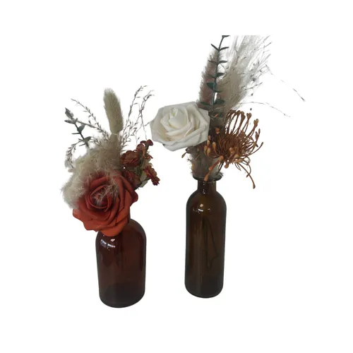 Desert Pampas Bud Vase 
