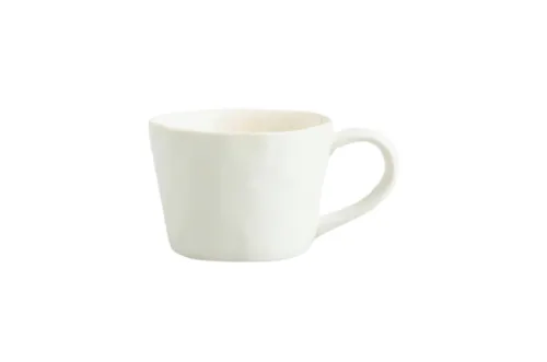 Linen Stoneware Coffee Cup