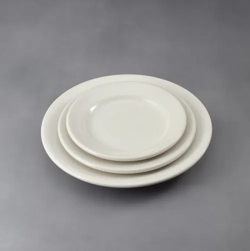 Traditional White Plate - 3 Size Options (10.5