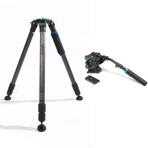 922. Benro C3770TN statief carbon + S6 Videokop