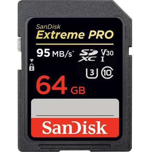 197. Sandisk SDXC 64GB-95MB/s UHS-I