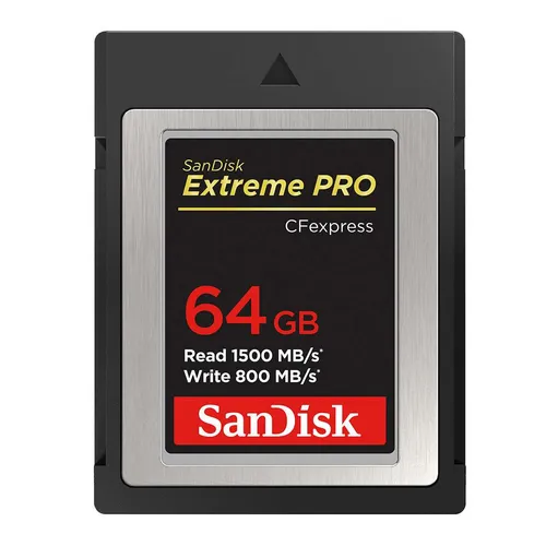 198. Sandisk 64GB CFexpress Type B + reader