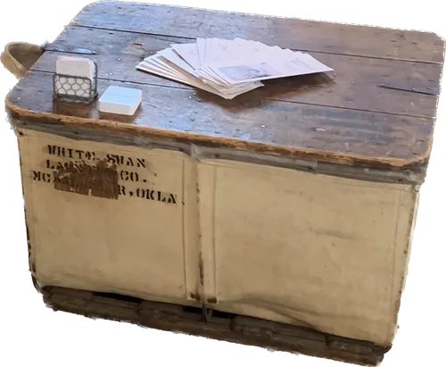 Vintage Laundry Basket