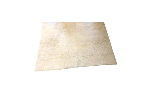 White Shag Rug