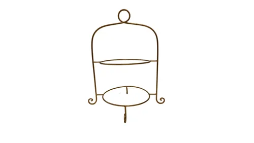 Gold Pie Stand