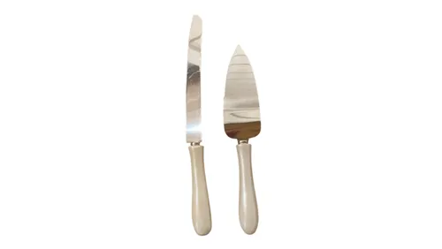 Pearl White Serving Set