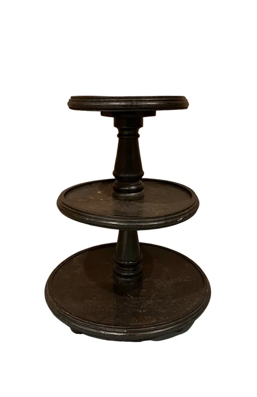 Black Three Tier Stand