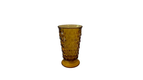 Amber Tea Glass