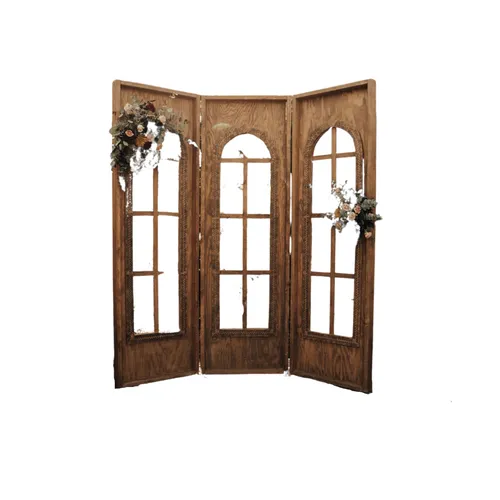 8 ft. Stained Cathedral Windows