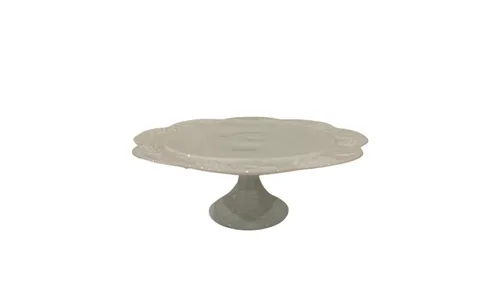 Milk Glass Cake Stand