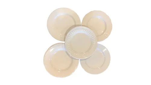 Assorted White Plate - Salad