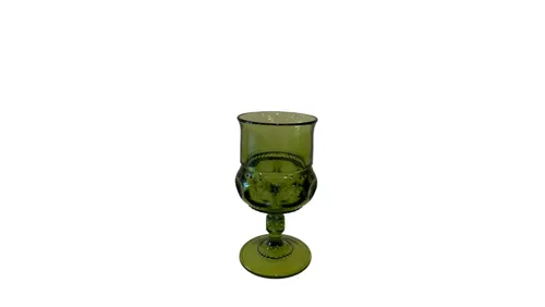 Green King's Crown Goblet