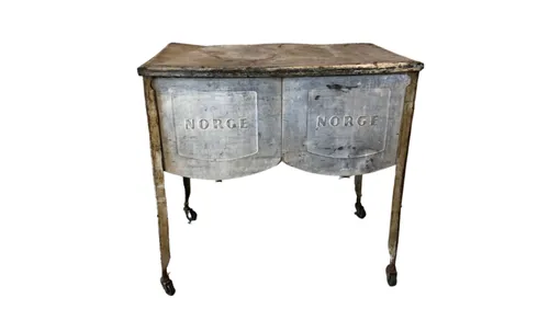 Galvanized Double Sink