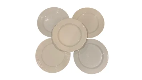 Assorted White Plate - Dinner