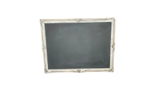 XL Antique White Chalkboard