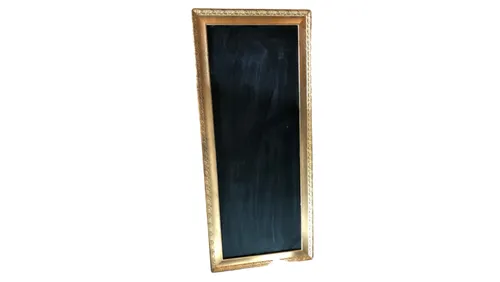 Large Gold Chalkboard