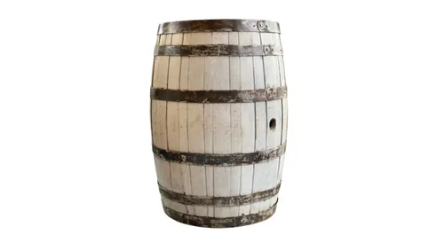 White Whiskey Barrel