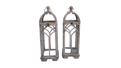 Large Wooden Lantern