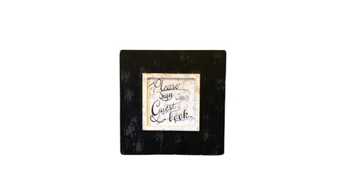 Black & White Guestbook Sign