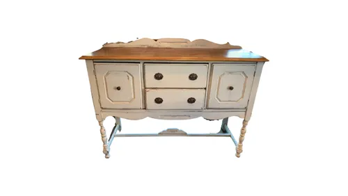 Medium White Oak Top Buffet