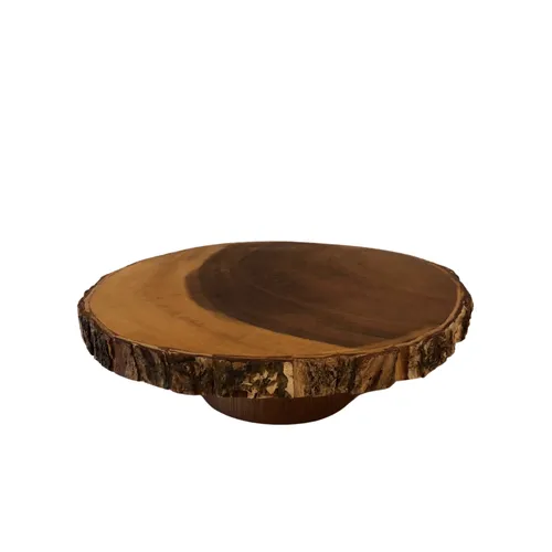 Wood Cake Stand