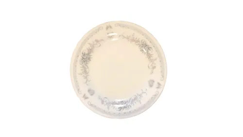 Blue and Purple Floral Plate - Dinner