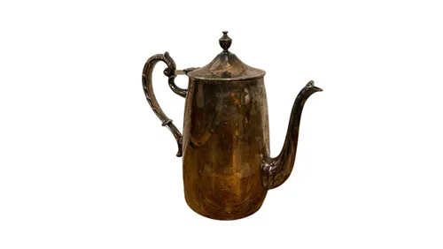 Silver Non-Footed Teapot