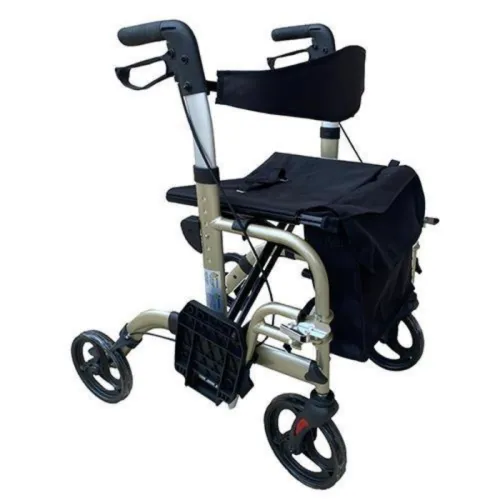 Wheelchair - 2 in 1 Rollator/ Wheelchair
