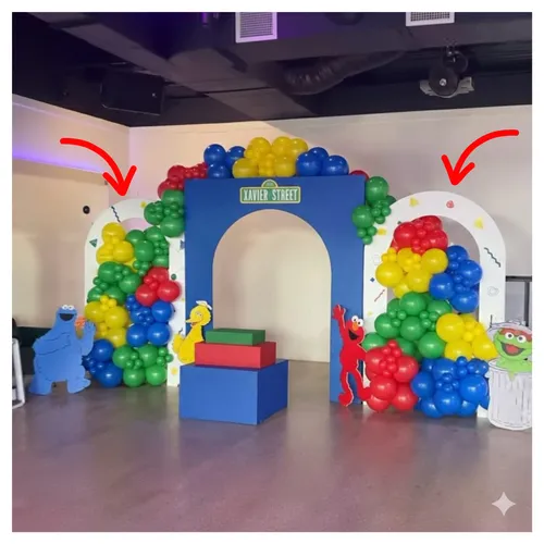 Open Arch Wall 6.5ft