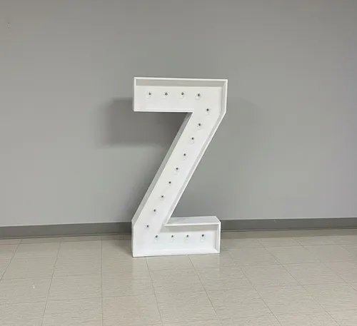 Marquee Letter Z