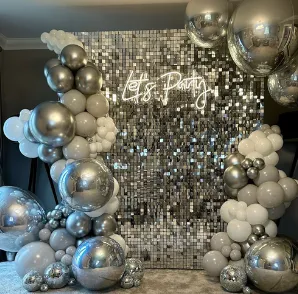Shimmer Wall Silver