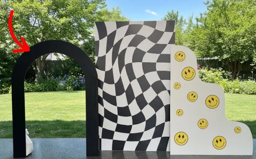 Open Arch Wall 5.5ft