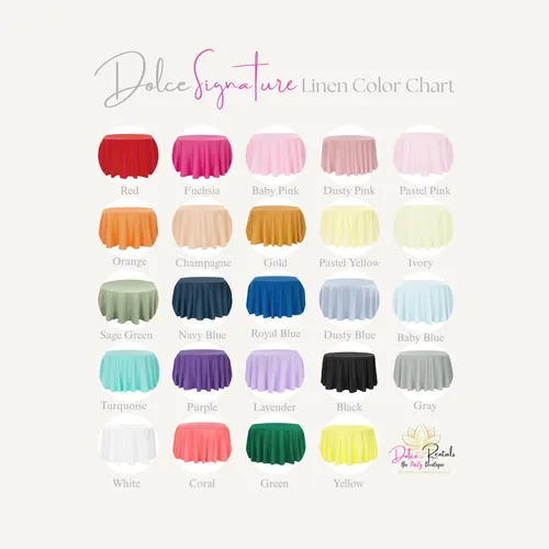 Round Table Linens 120