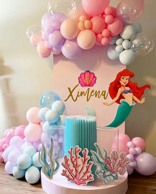 Single Roman Cake Table Blue