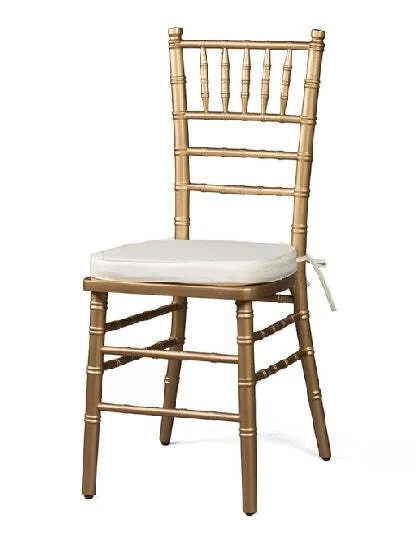 Chiavari Gold Chairs with Cushion