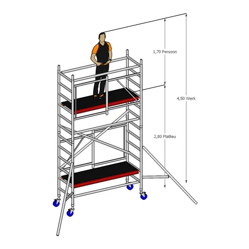 Y2.45 Steiger 4,5 meter
