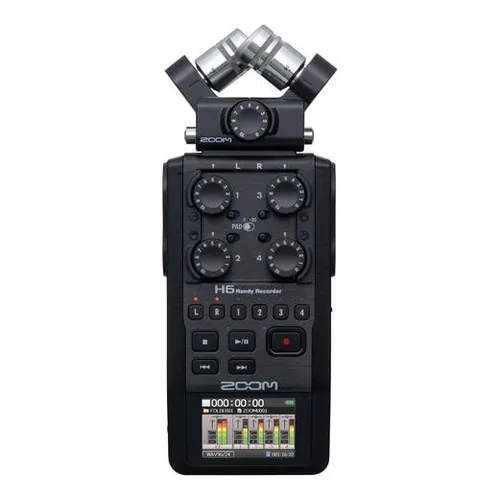 Zoom H6 ALL BLACK 6-Input
