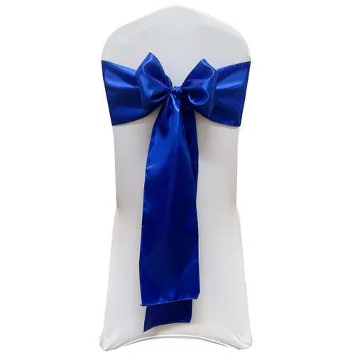 Chair Ties - Royal Blue- Satin