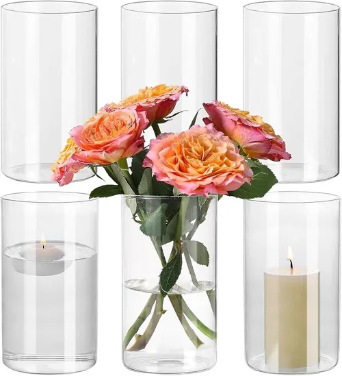 Clear Vase - 6 inch