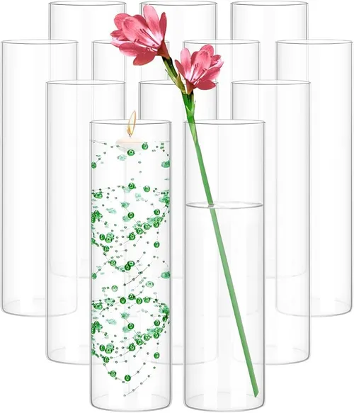 Clear Vase - 12 inch