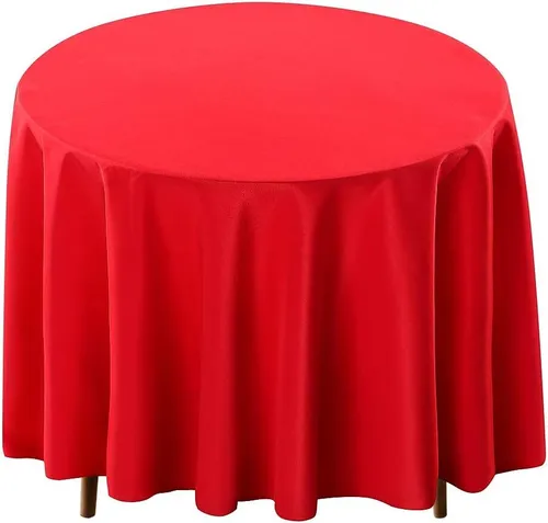 Tablecloth - Red Round 4 Seater