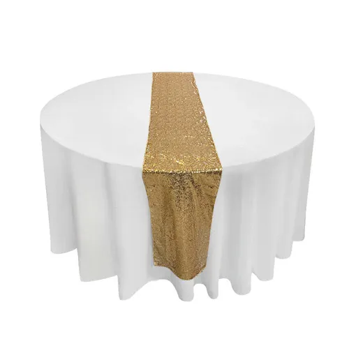 Table Runner - Gold Sequin 
