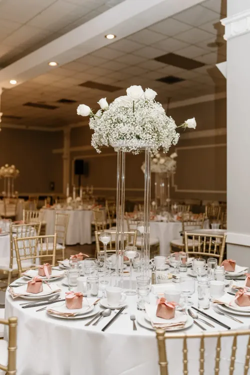 31 INCH CLEAR ACRYLIC STAND / FLOWER RISER