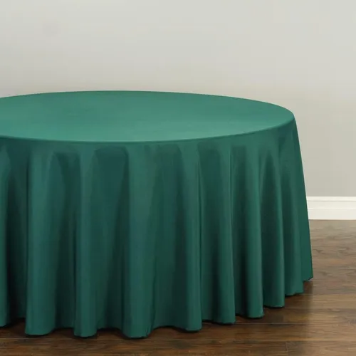 Tablecloth - Forrest Green - Round  - 120 inch